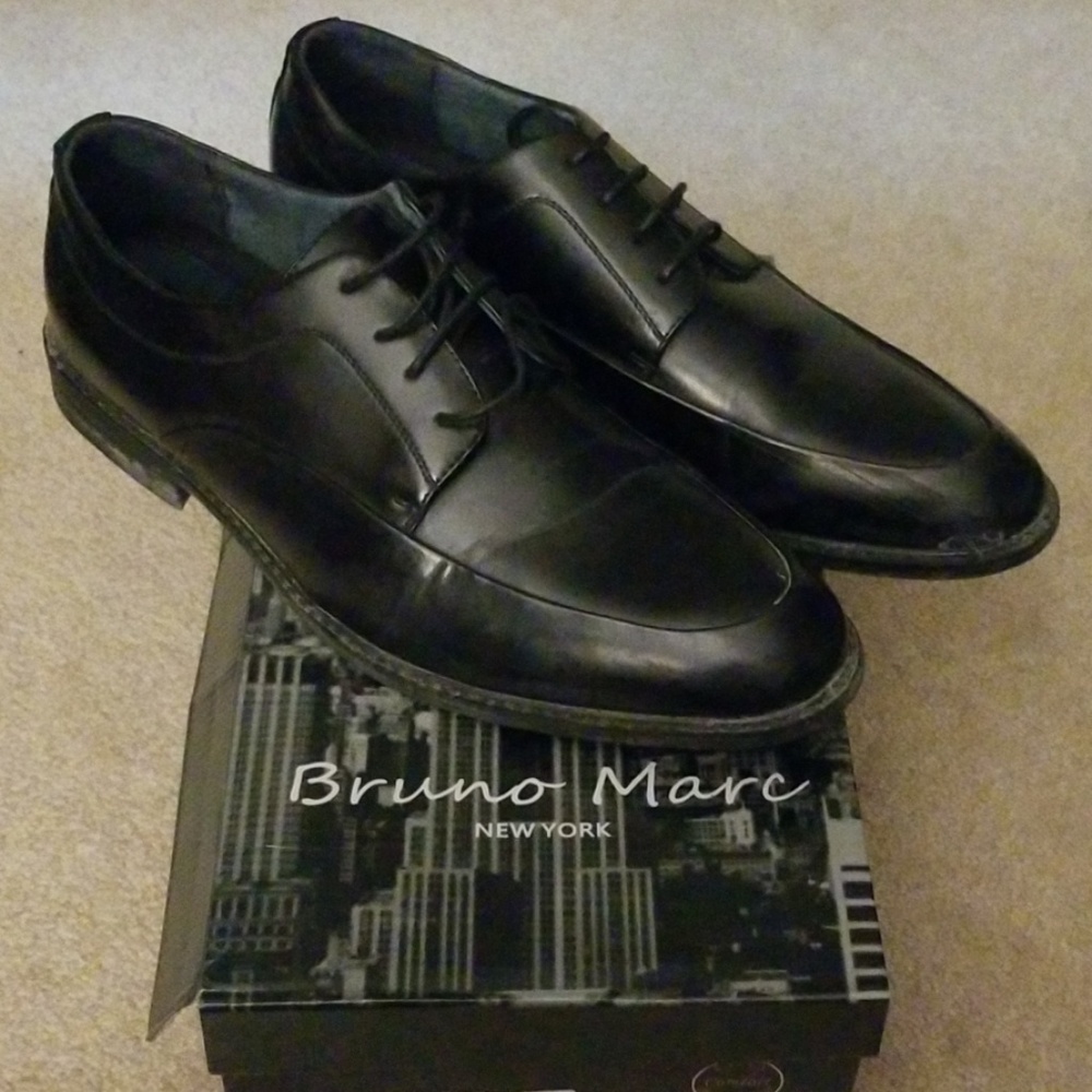 Black Bruno Marc Men's Shoes